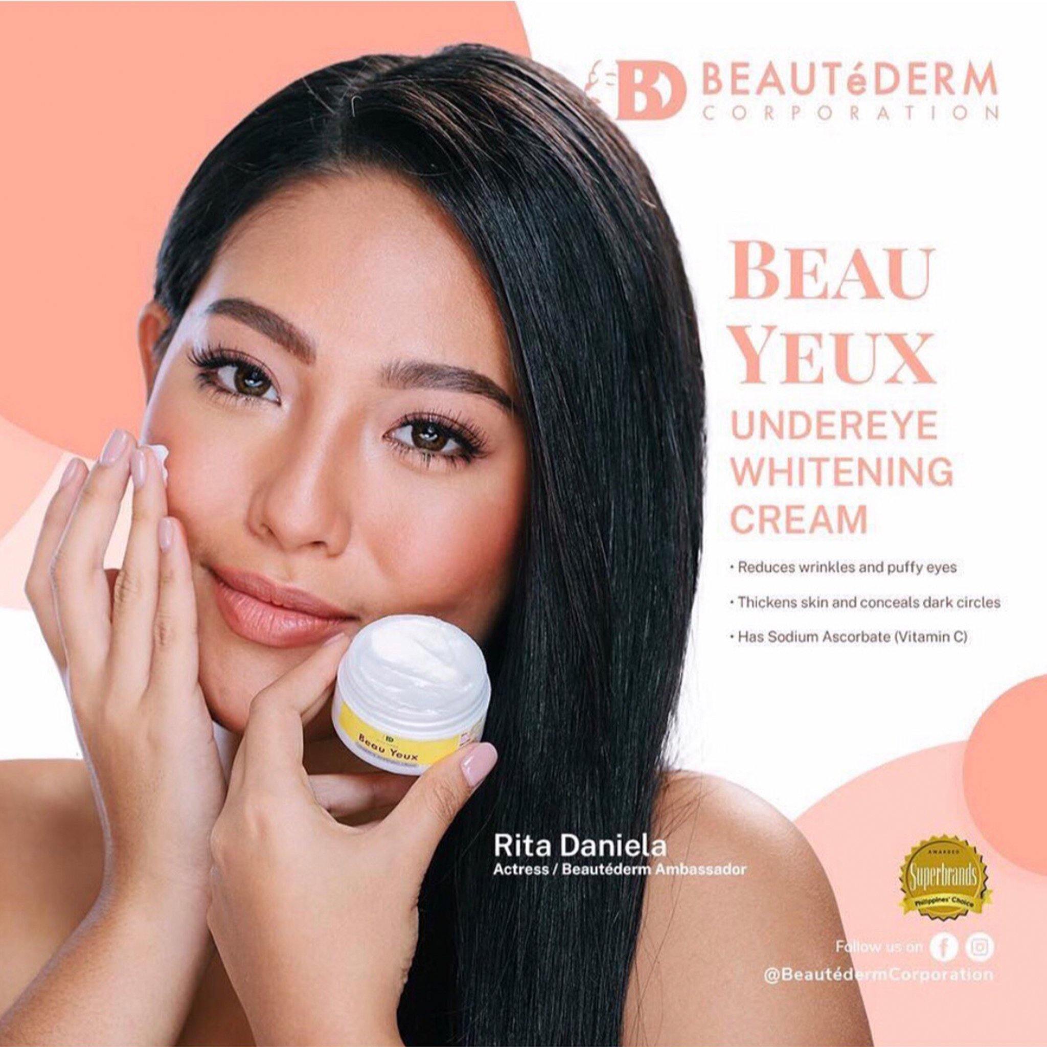 Beau Yeux Undereye Whitening Cream, by Beautederm, with Rita Daniela (Beautederm Ambassador)