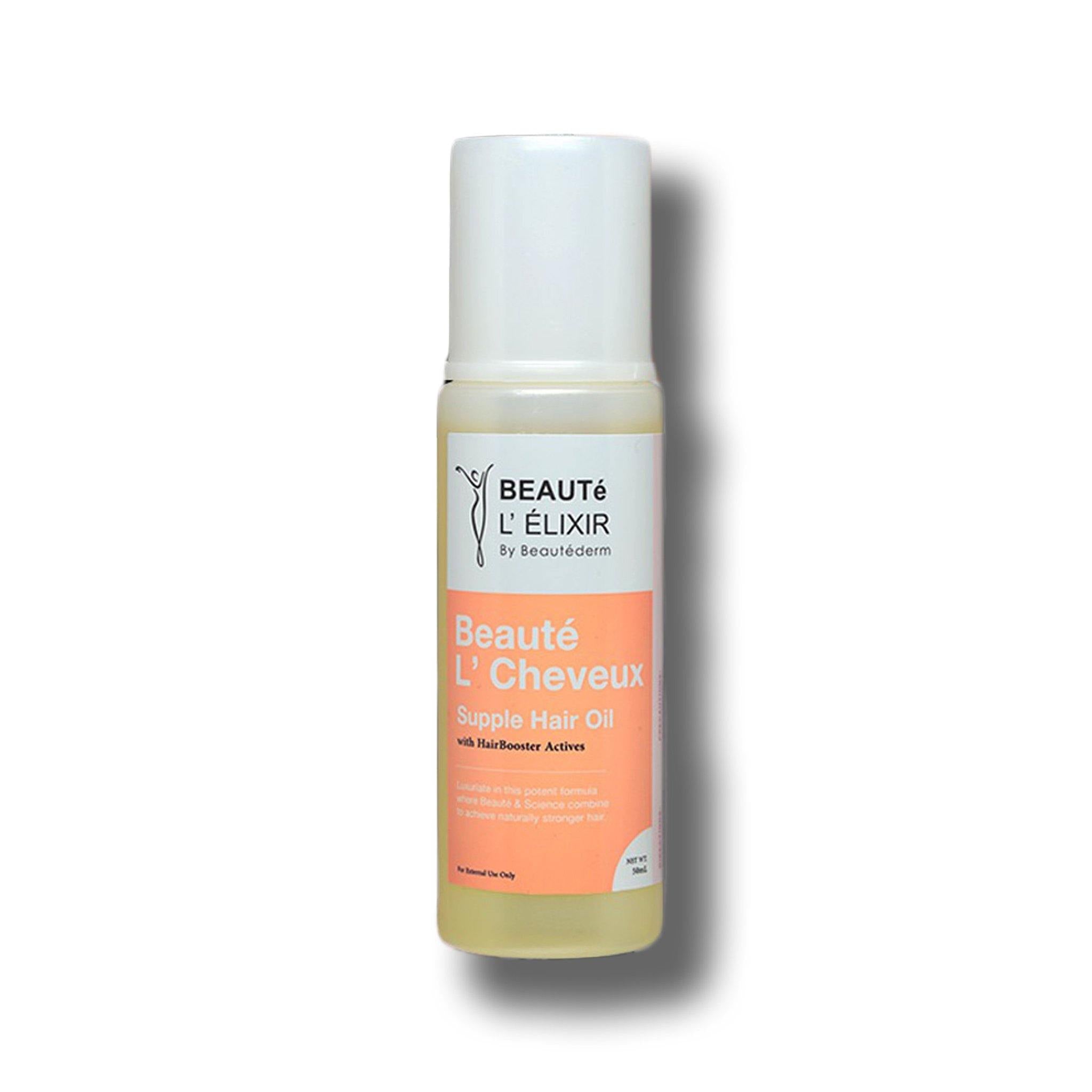 Beaute L' Cheveux Supple Hair Oil with Hair Booster Actives, 50ml, by Beaute L' Elixir by Beautederm