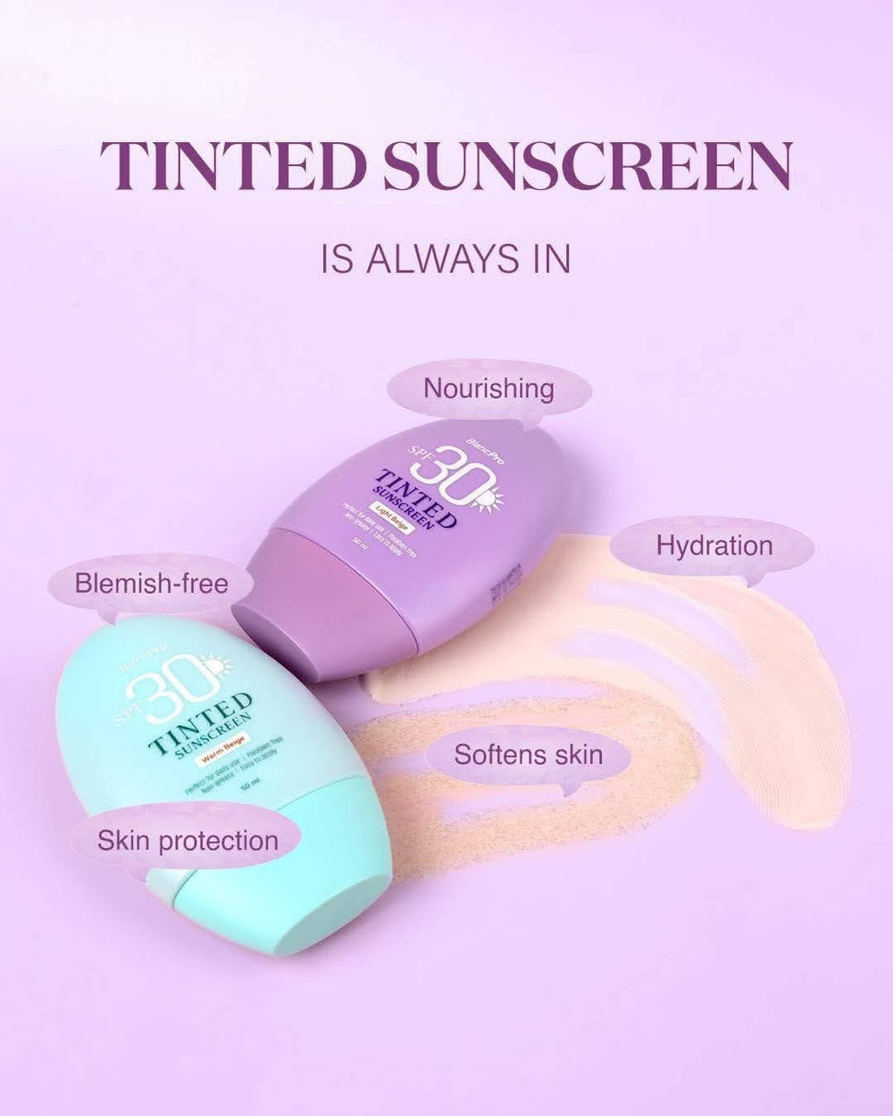 BlancPro Tinted Sunscreen SPF 30 - Light Beige