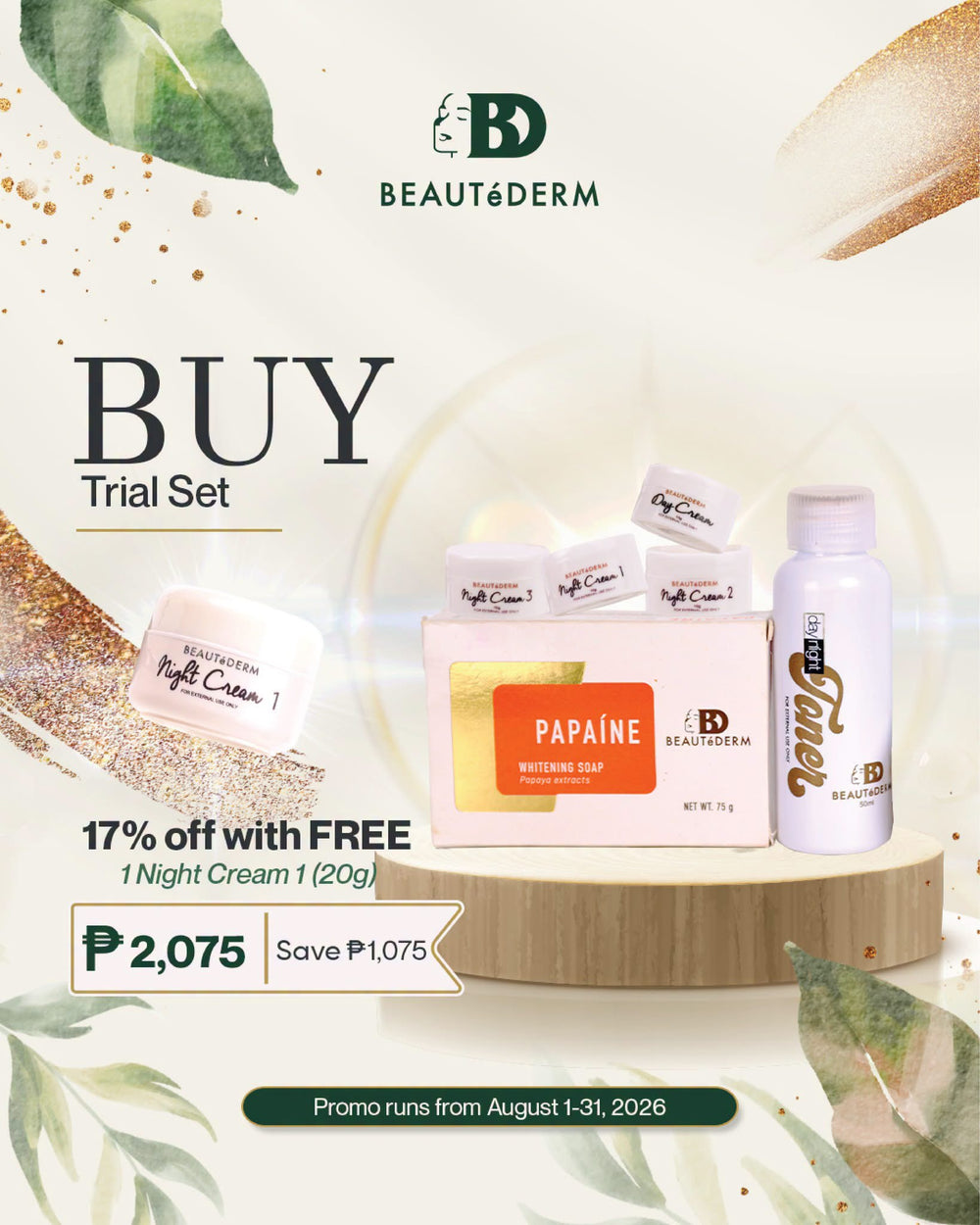 SALE! Beaute Trial Set