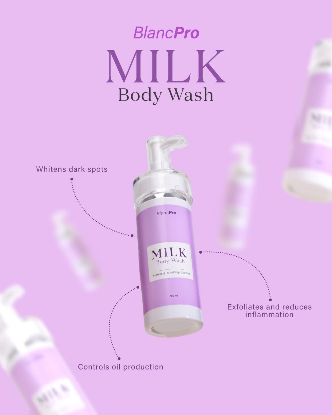 BlancPro Milk Body Wash