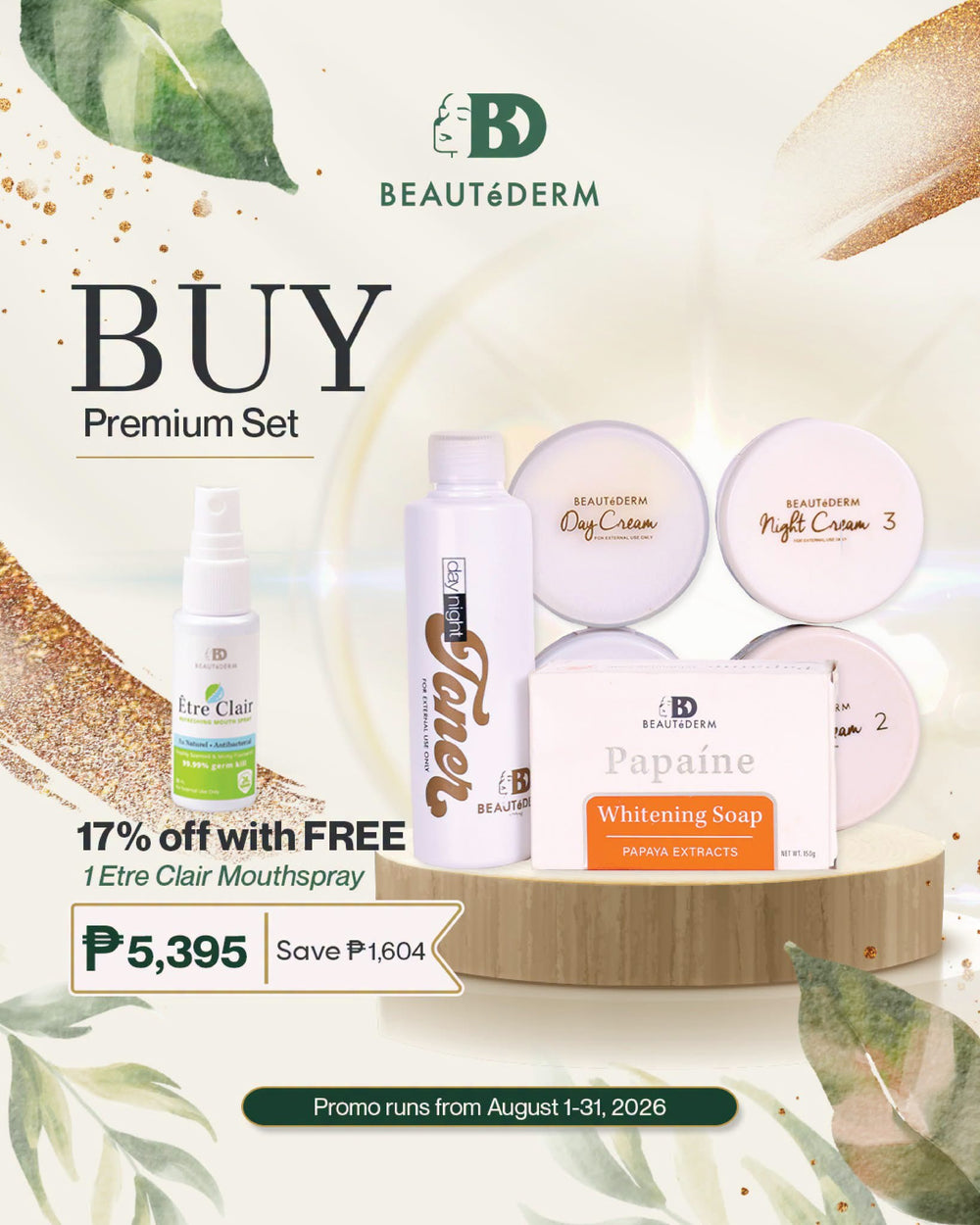 SALE! Beaute Regular Set Upgraded Toner 120ml