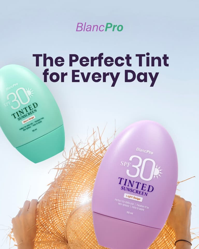 BlancPro Tinted Sunscreen SPF 30 - Light Beige