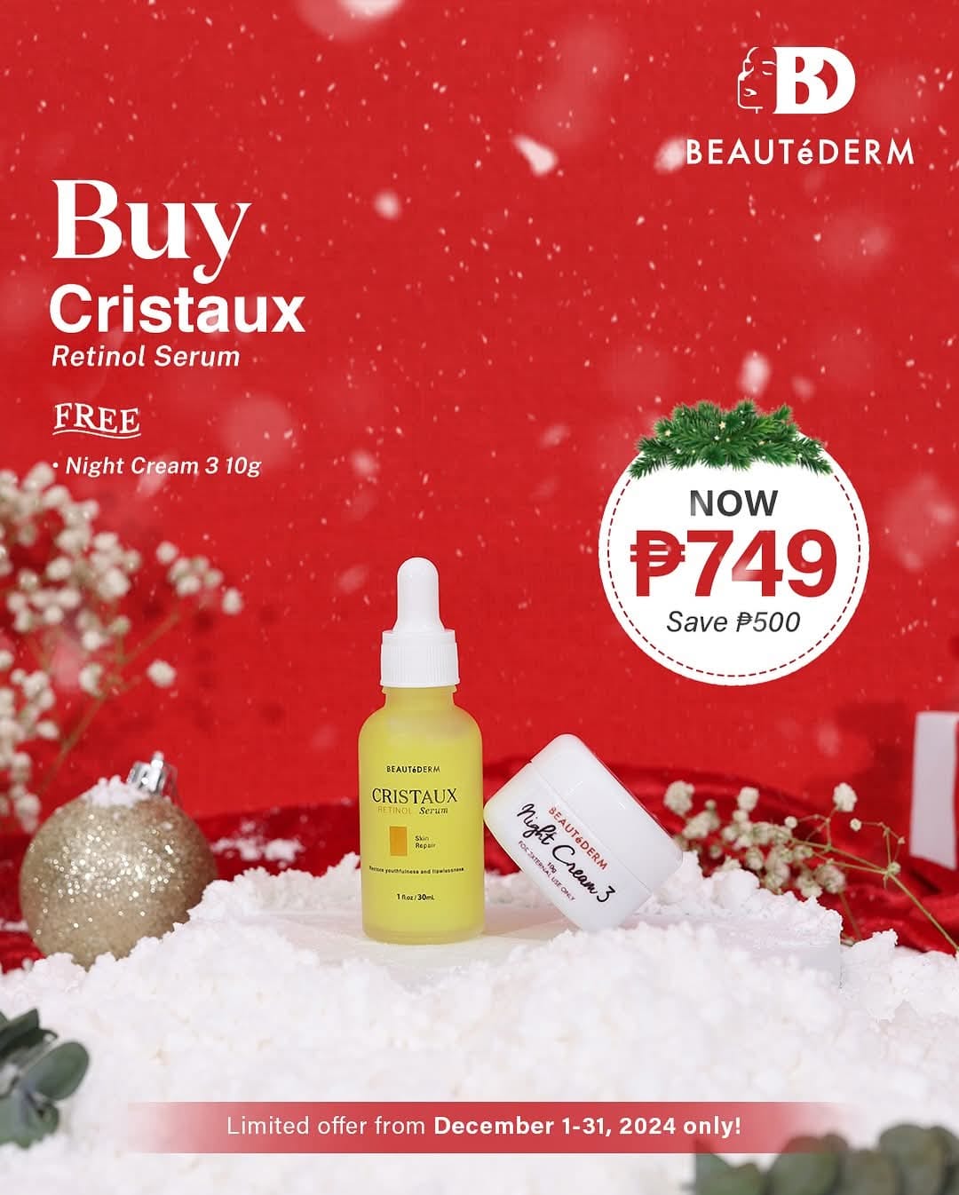 SALE! Cristaux Retinol Serum