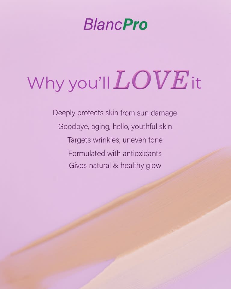 BlancPro Tinted Sunscreen SPF 30 - Light Beige