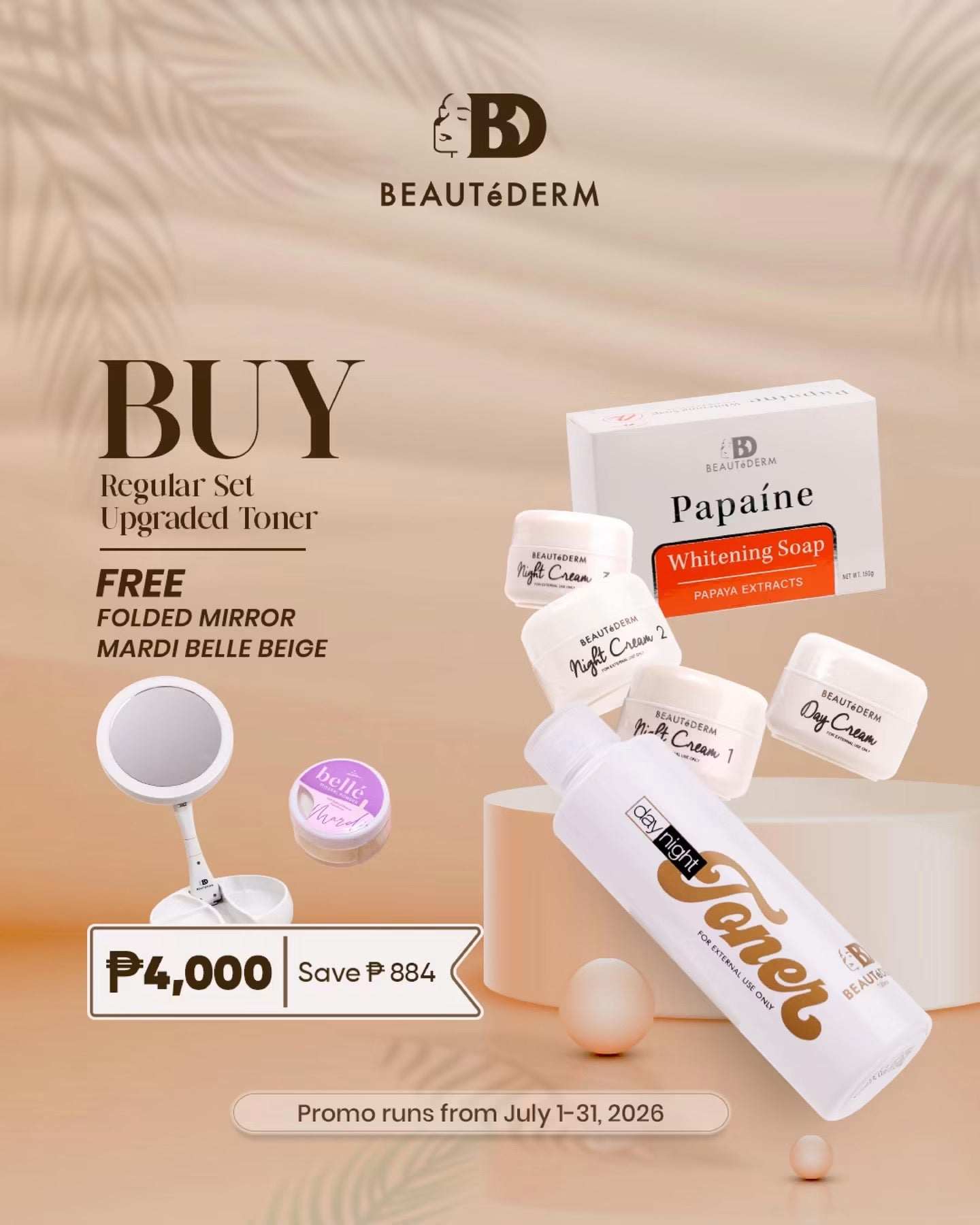 SALE! Beaute Regular Set Upgraded Toner 120ml