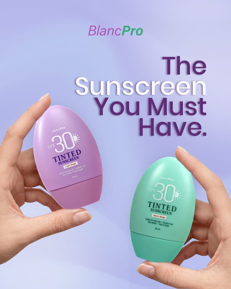 BlancPro Tinted Sunscreen SPF 30 - Light Beige