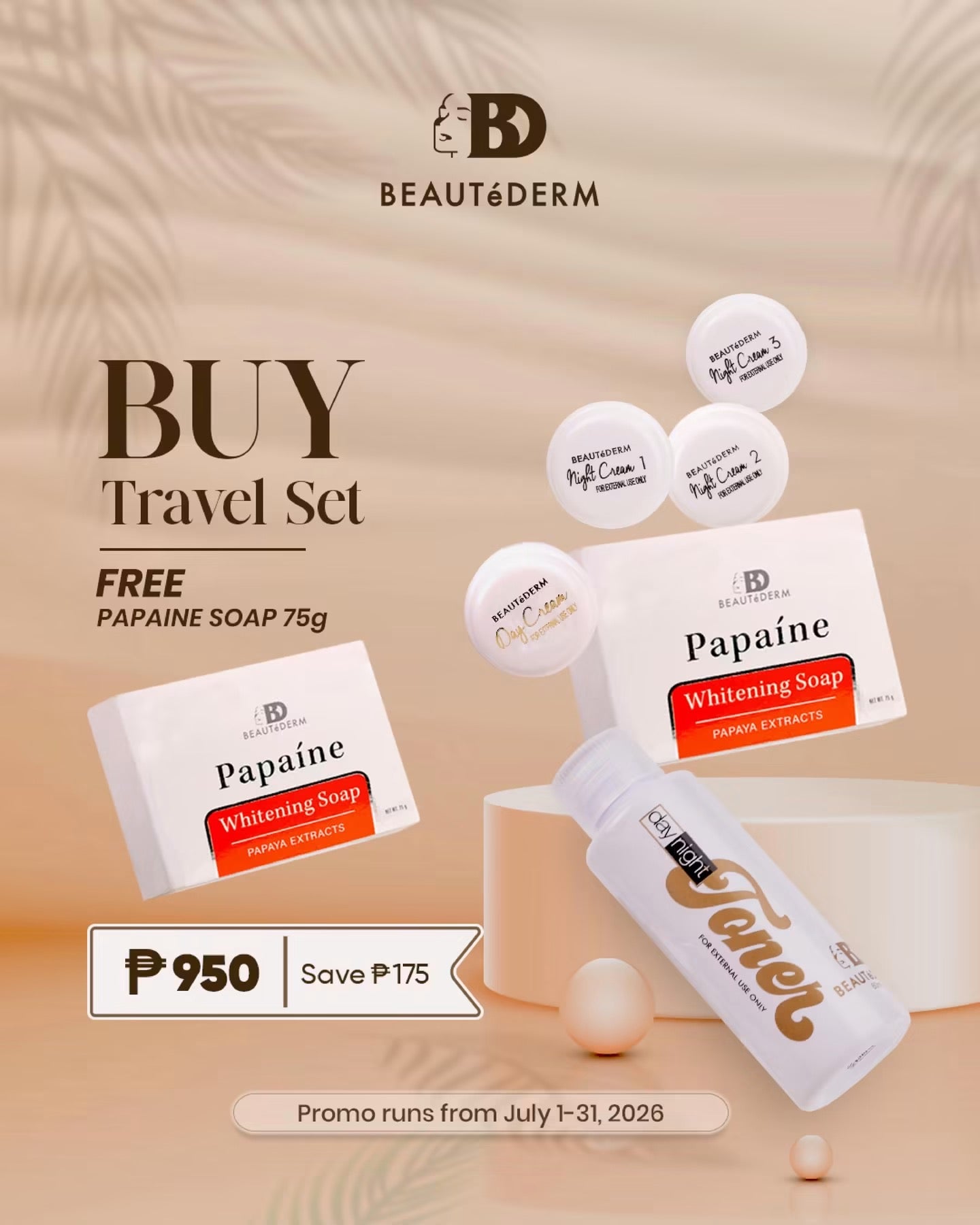 SALE! Beaute Travel Set