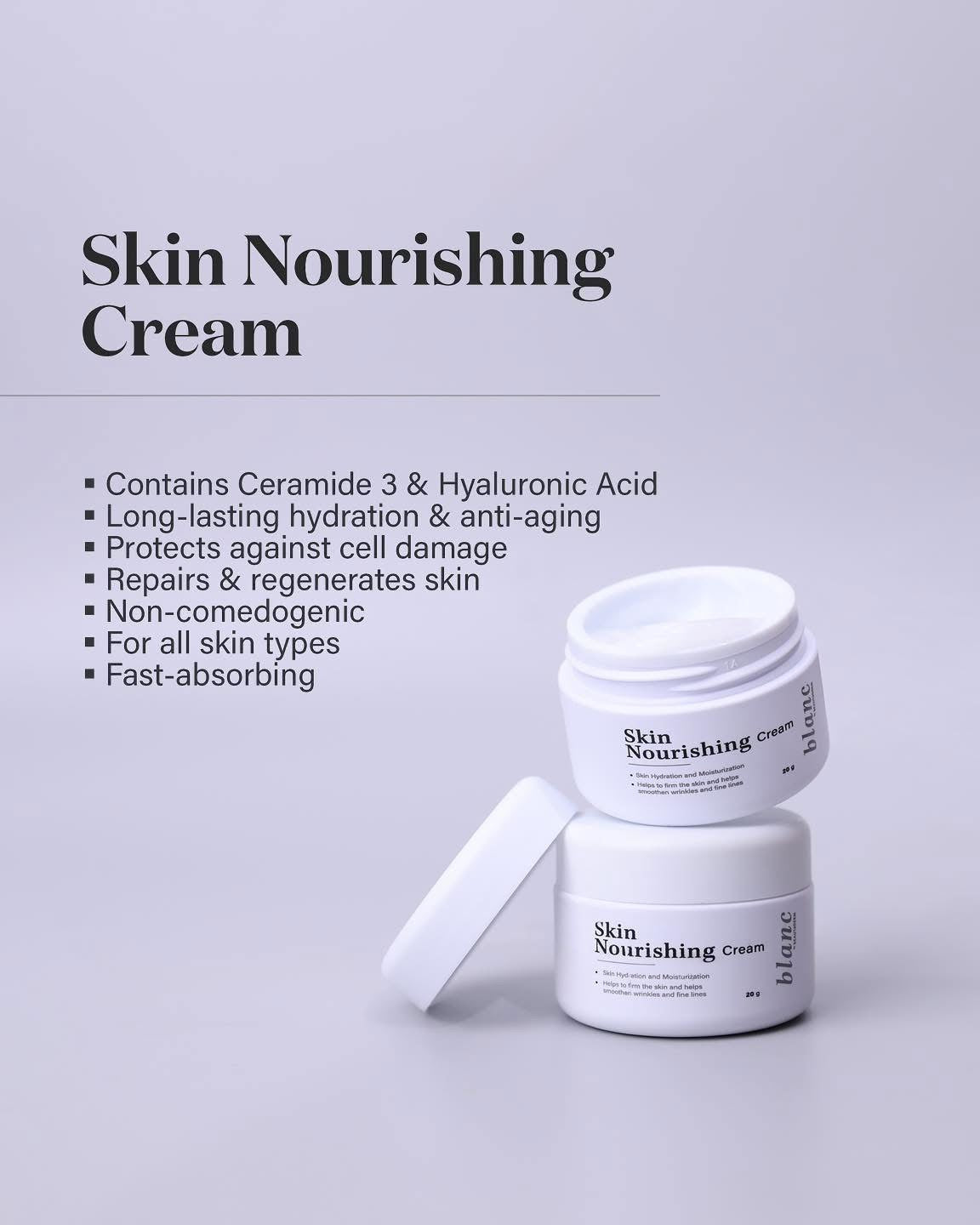 Blanc Skin Nourishing Cream 20g