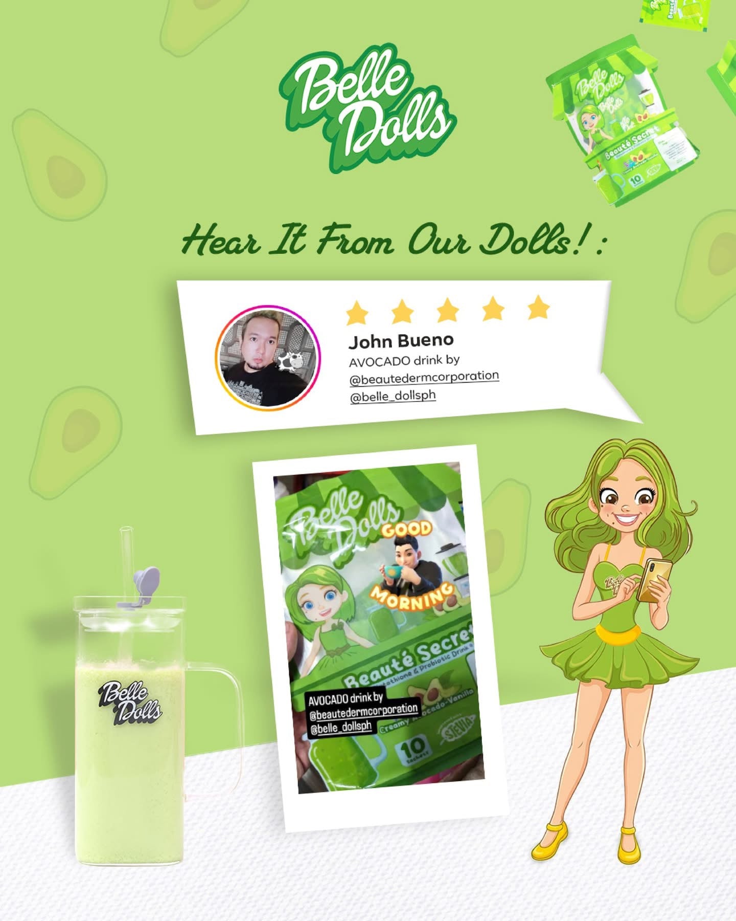 50% OFF Belle Dolls Glutathione & Probiotic Drink