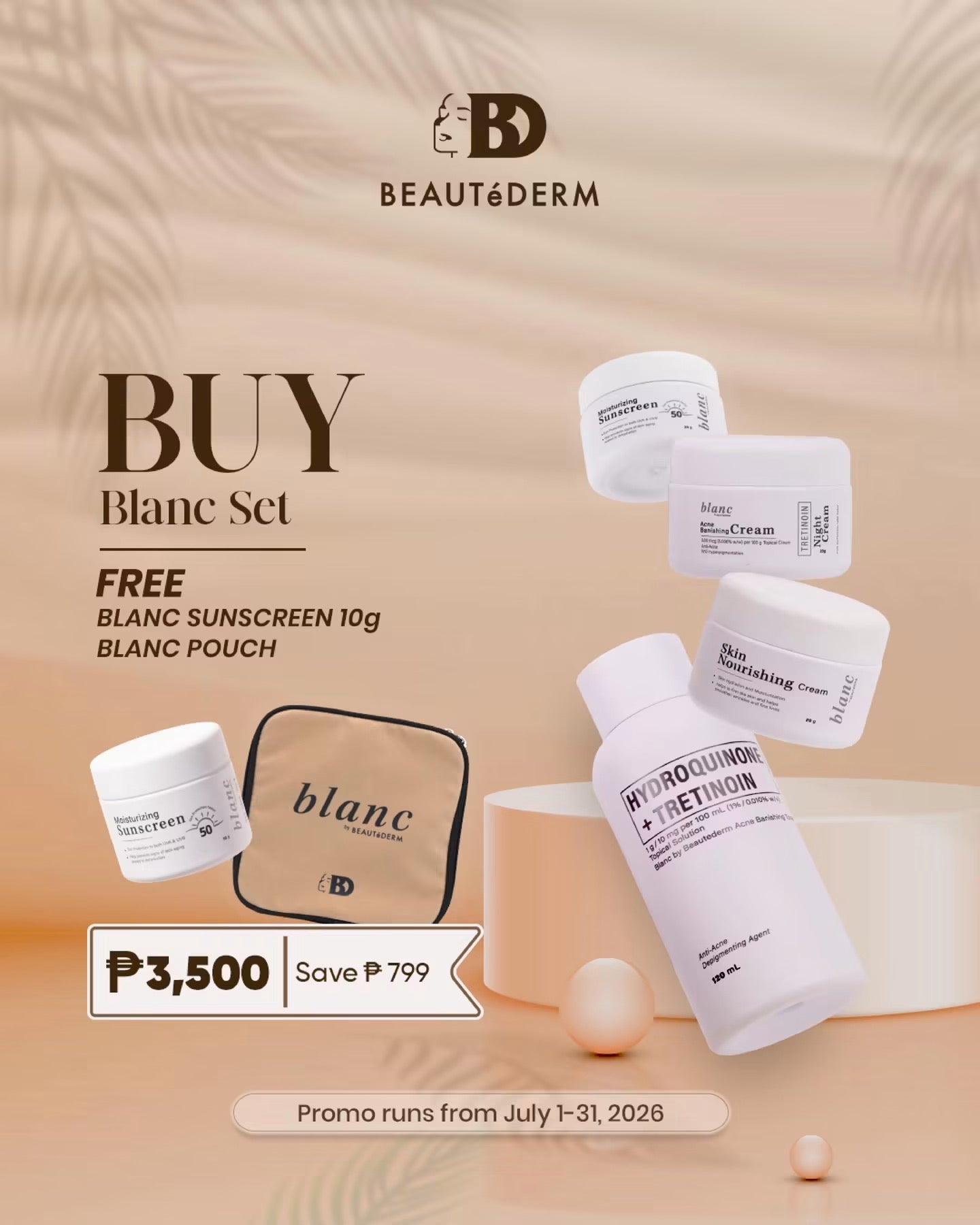 SALE! Blanc Set