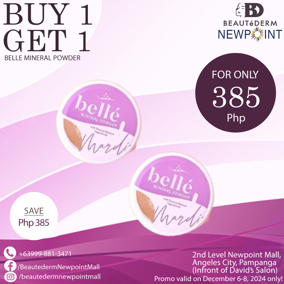 BUY 1 GET 1! Mardi Belle Mineral Powder