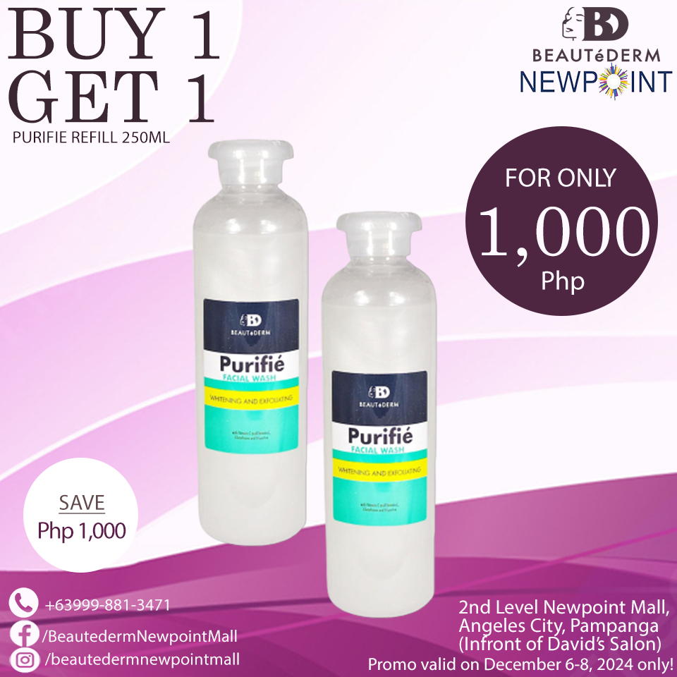 BUY 1 GET 1! Purifie Refill 250ml