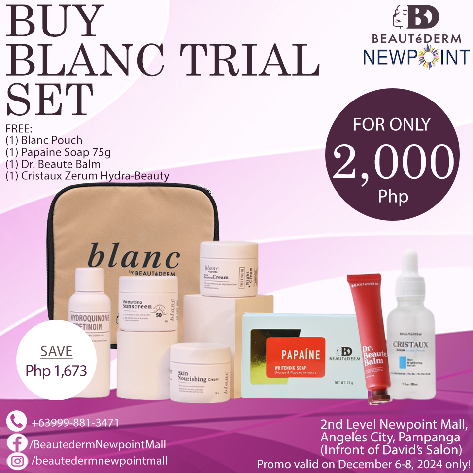 SALE! Blanc Trial Set (1 month use)