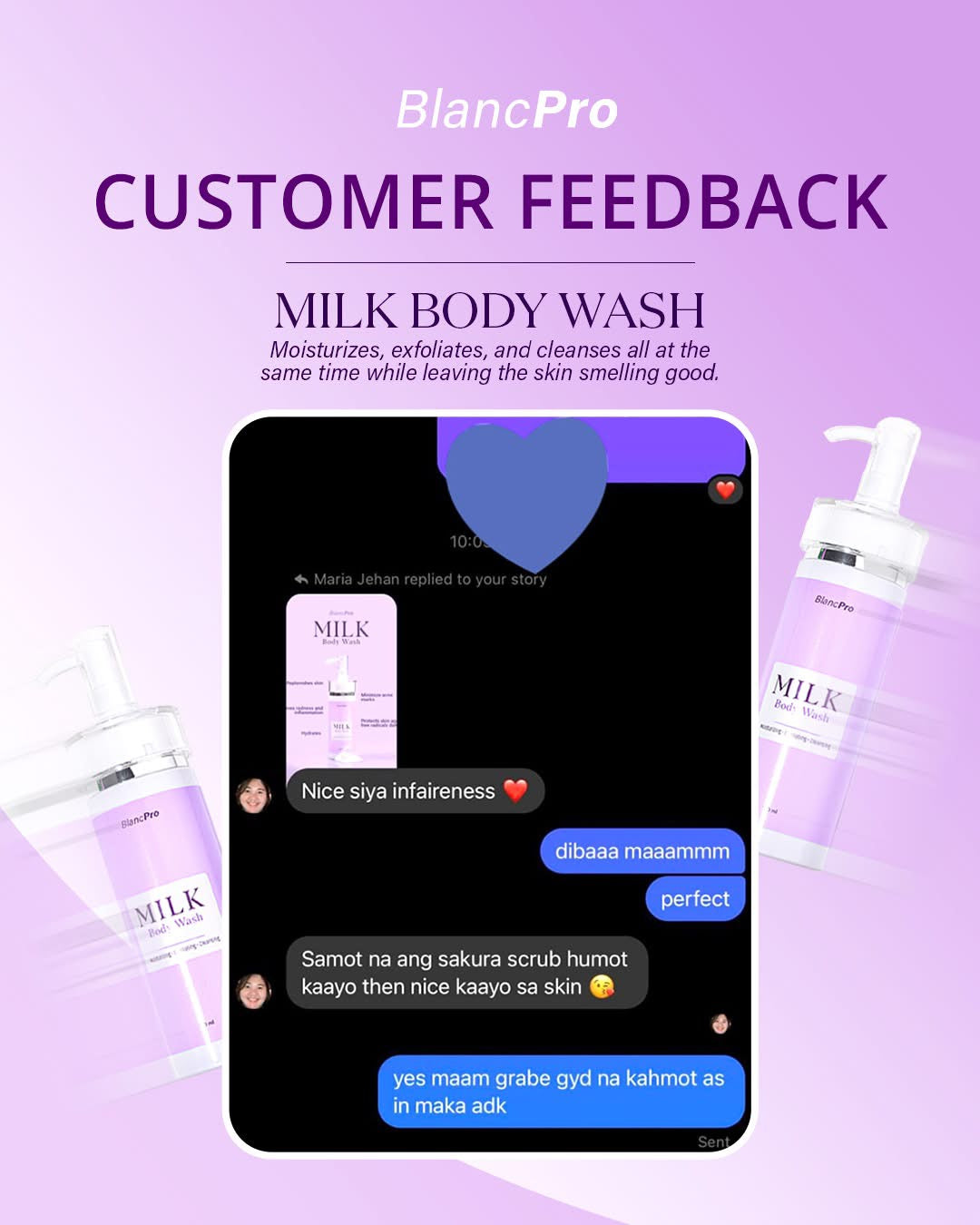 BlancPro Milk Body Wash