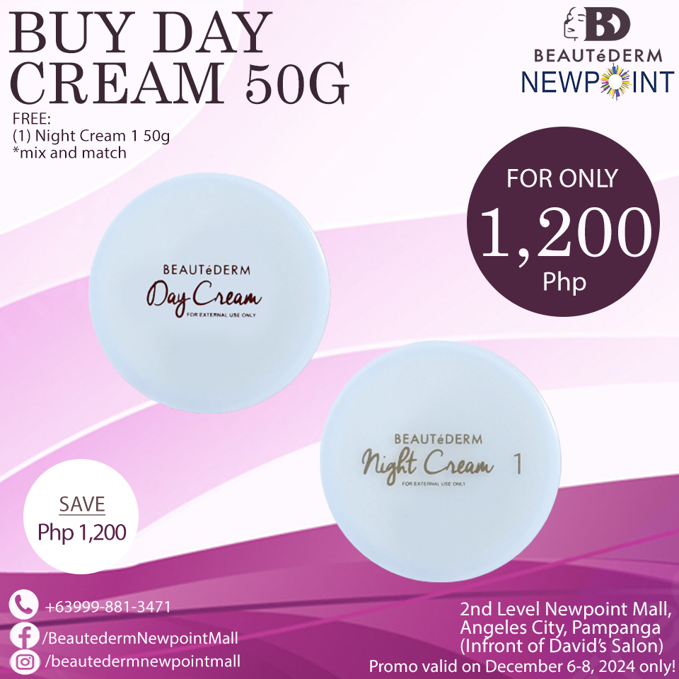 SALE! Buy Day Cream 50g Free Night Cream 1 50g