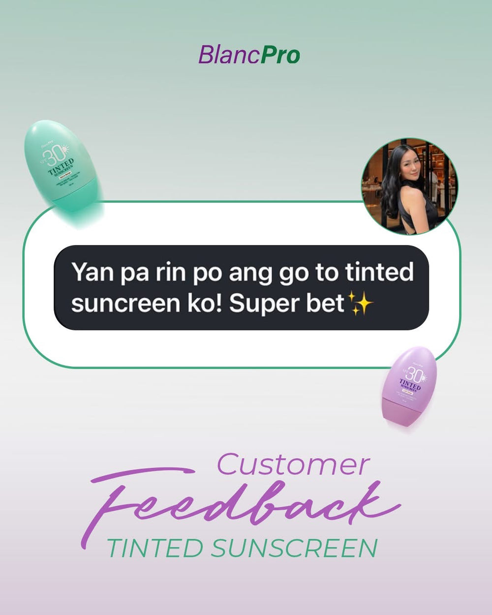 BlancPro Tinted Sunscreen SPF 30 - Light Beige