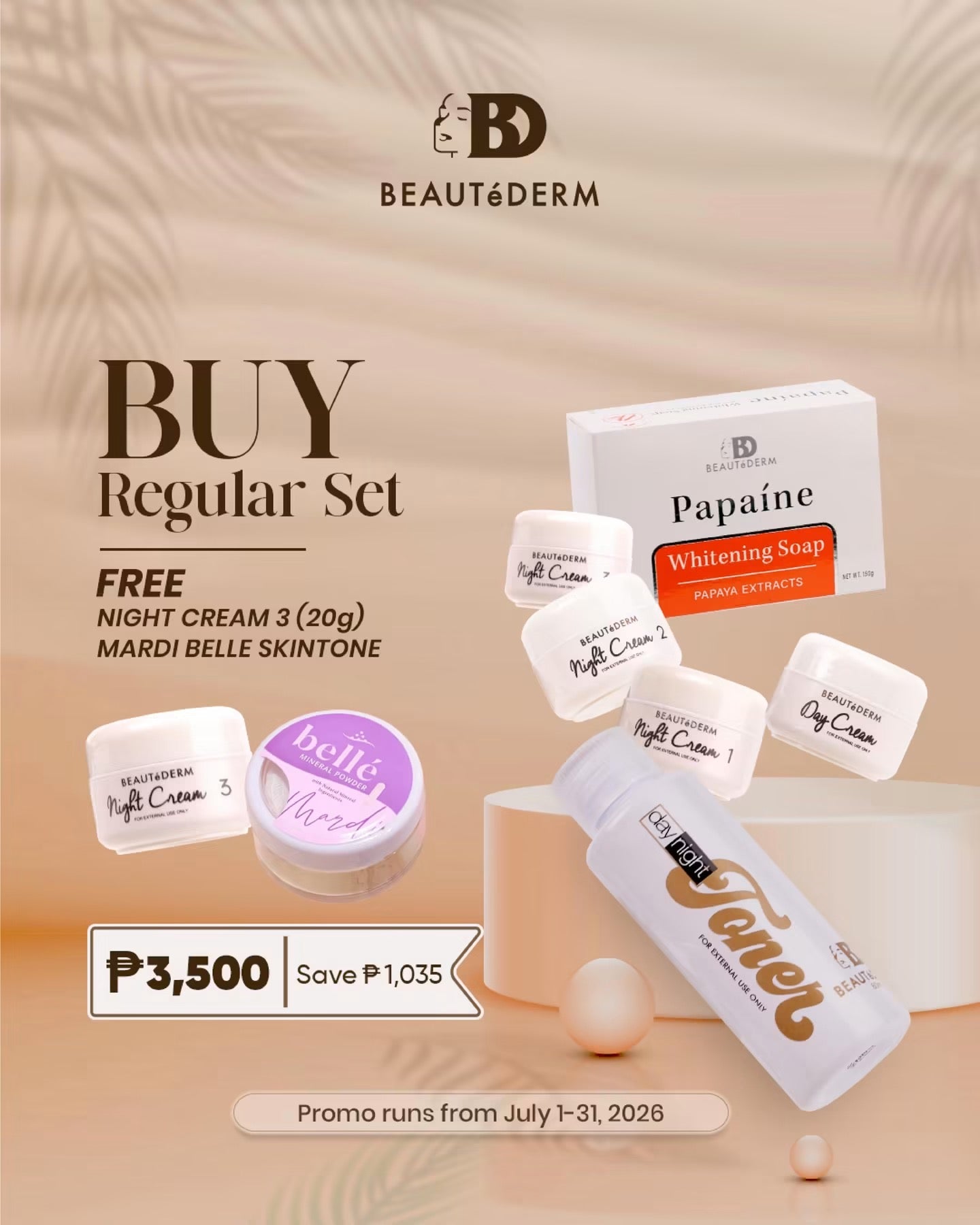 SALE! Beaute Regular Set