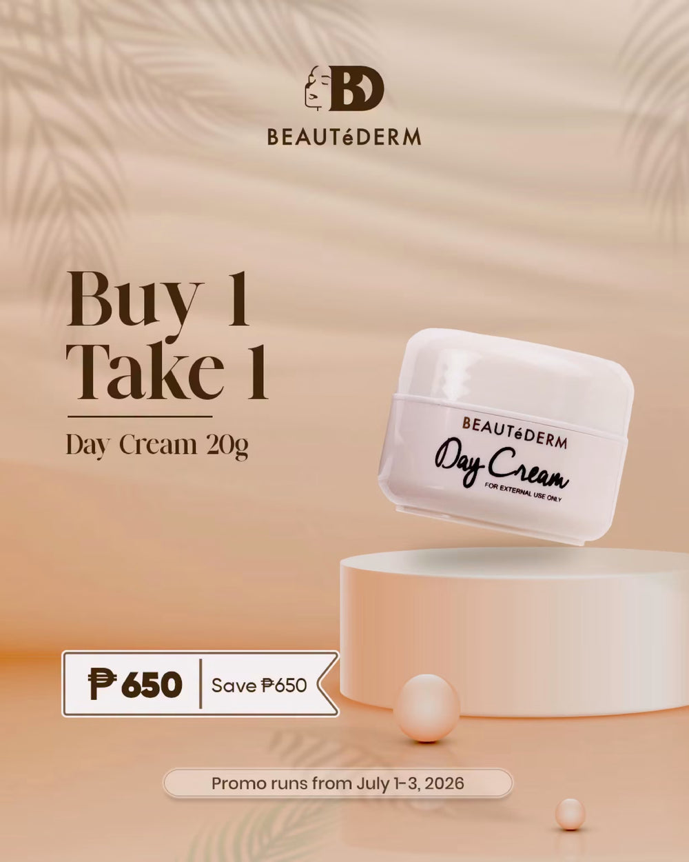 BUY 1 GET 1! Day Cream 20g