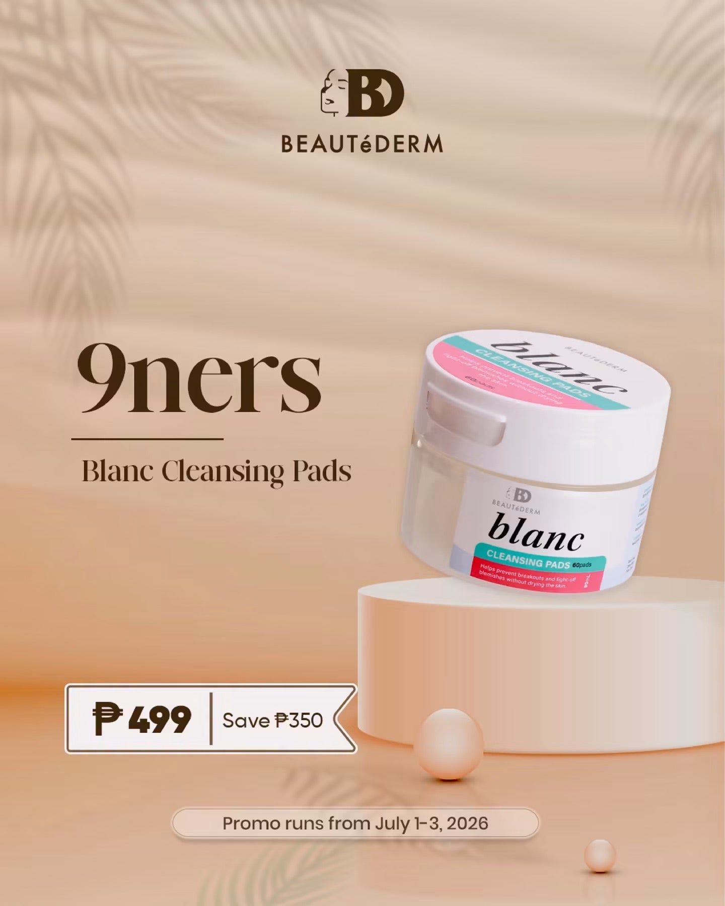 SALE! Blanc Cleansing Pads