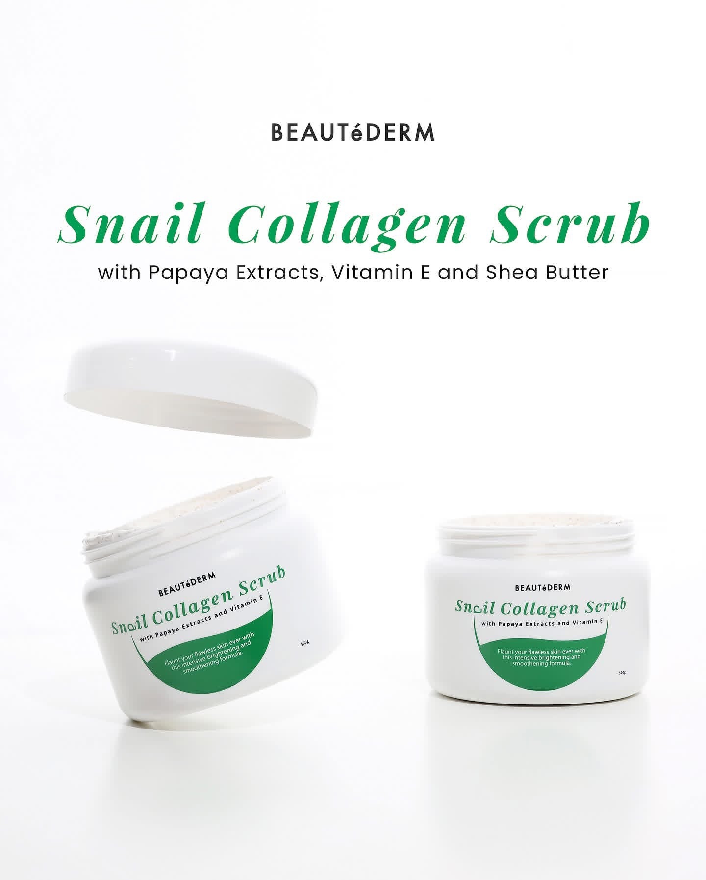 SALE! Snail Collagen Scrub 500g FREE Oatmeal Soap 125g