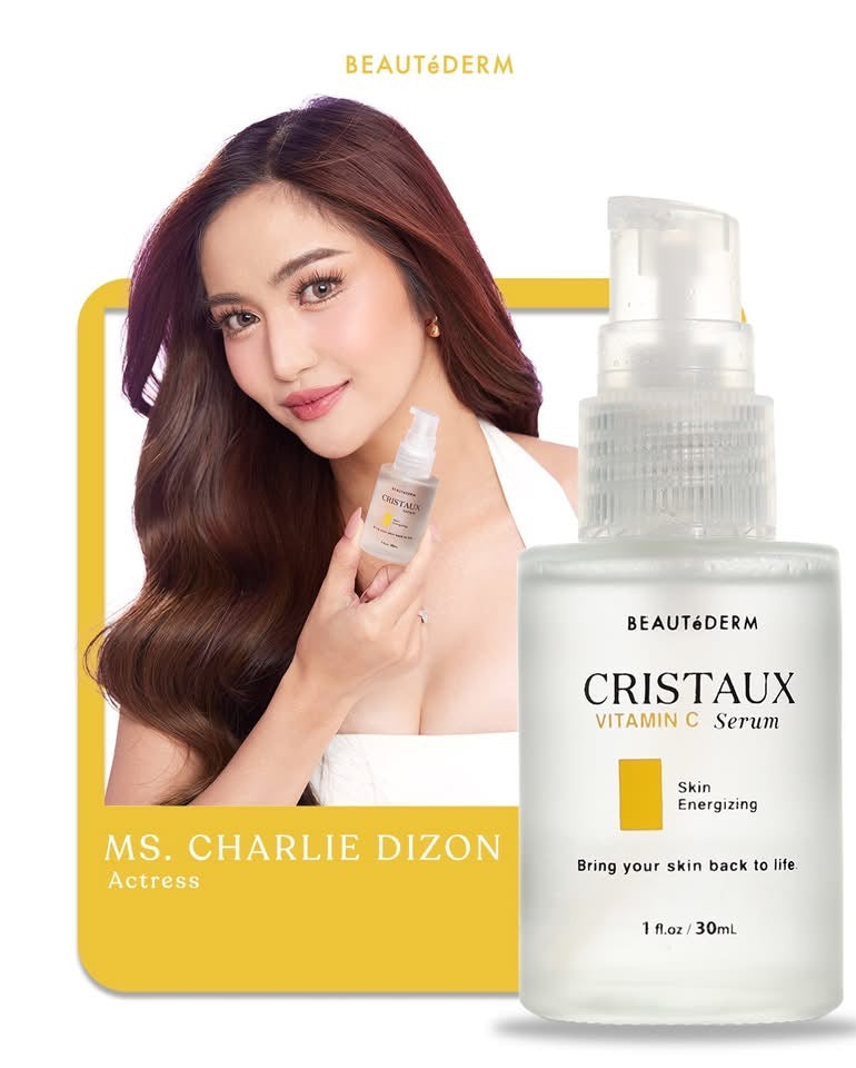 SALE! Cristaux Vitamin C Serum FREE Any Creams 20g