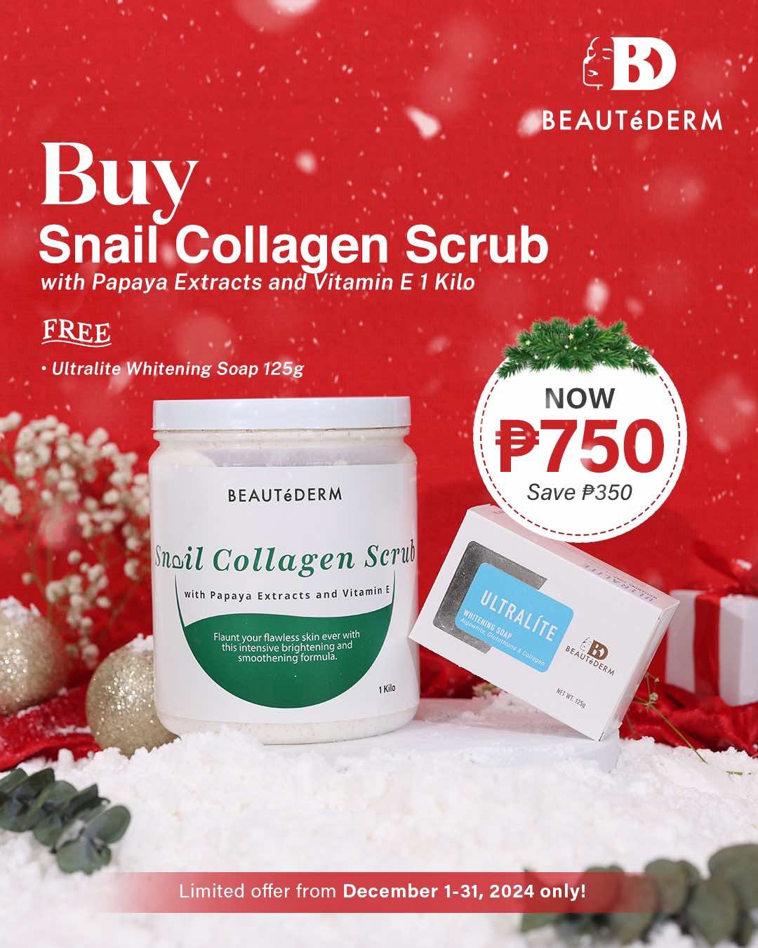 SALE! Snail Collagen Scrub 1kg