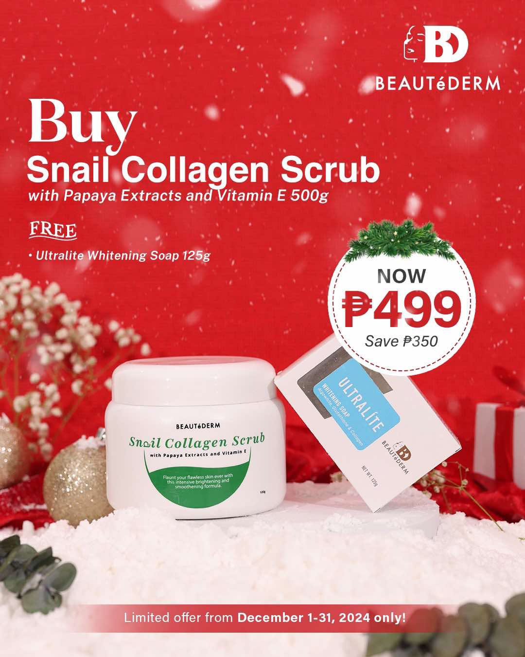 SALE! Snail Collagen Scrub 500g