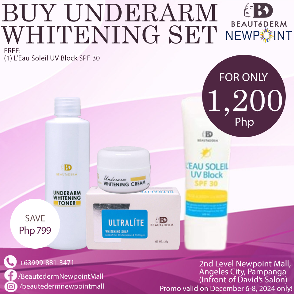 SALE! Underarm Whitening Set