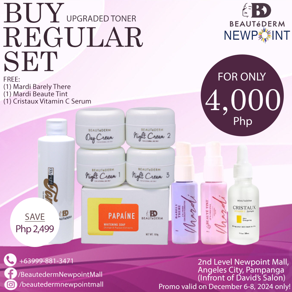 SALE! Beaute Regular Set Upgraded Toner 120ml