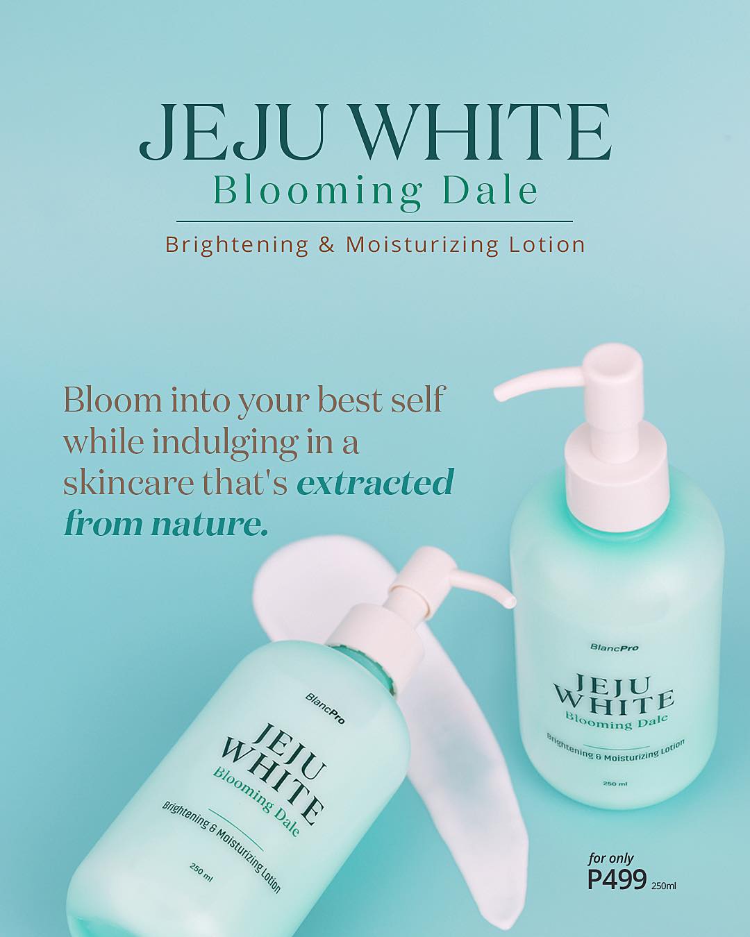 BlancPRO Jeju White Lotion - Blooming Dale 250ml