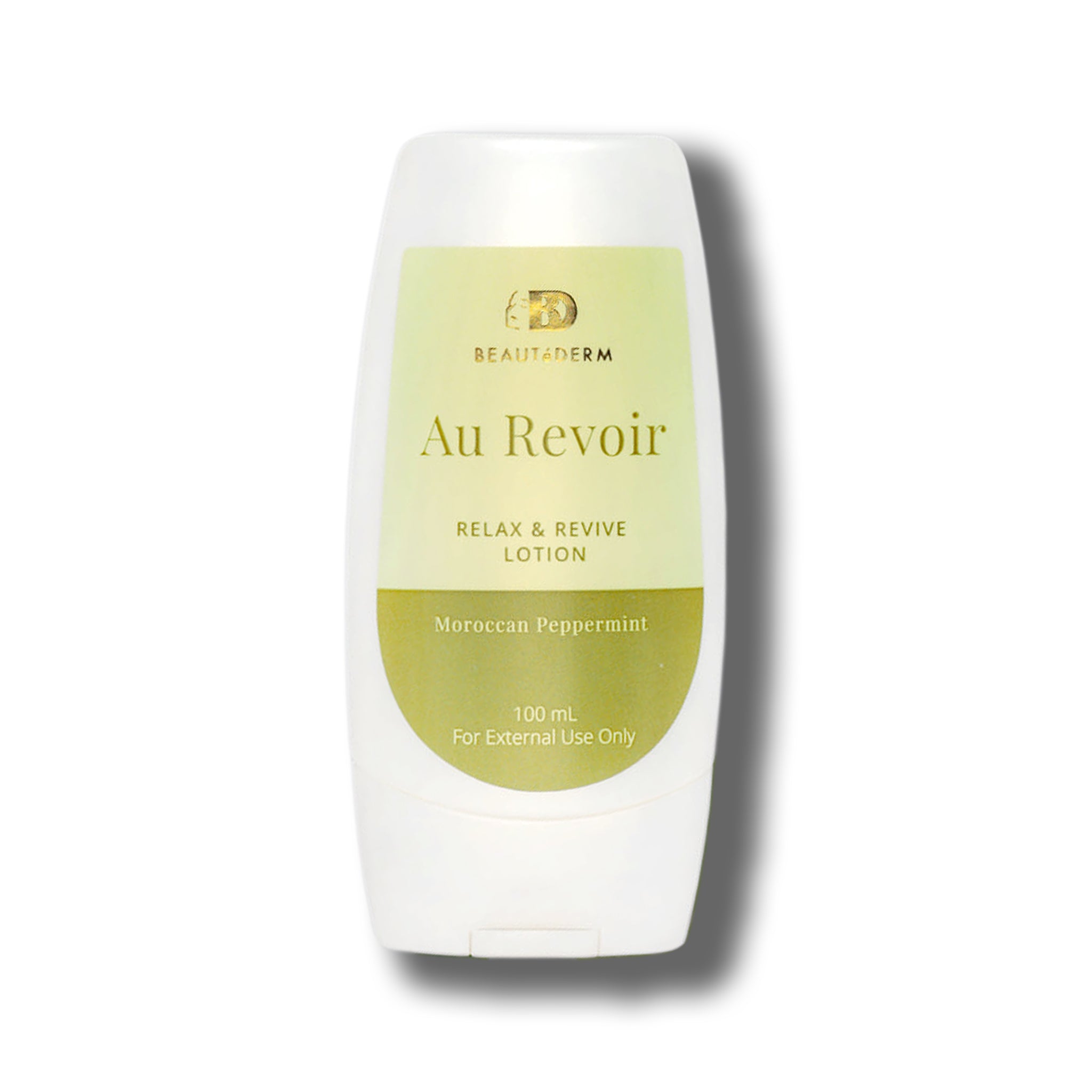 Au Revoir Relax & Revive Lotion, Moroccan Peppermint, 100ml, by Beautederm