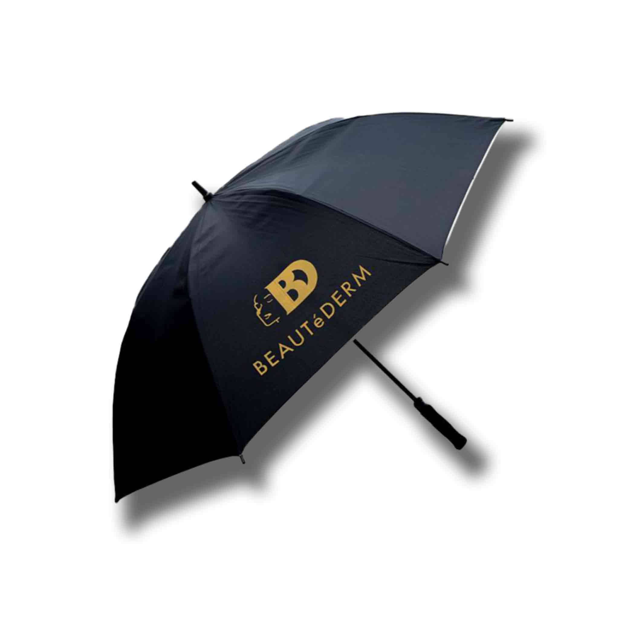 Beautederm Umbrella - Automatic Folding, Black