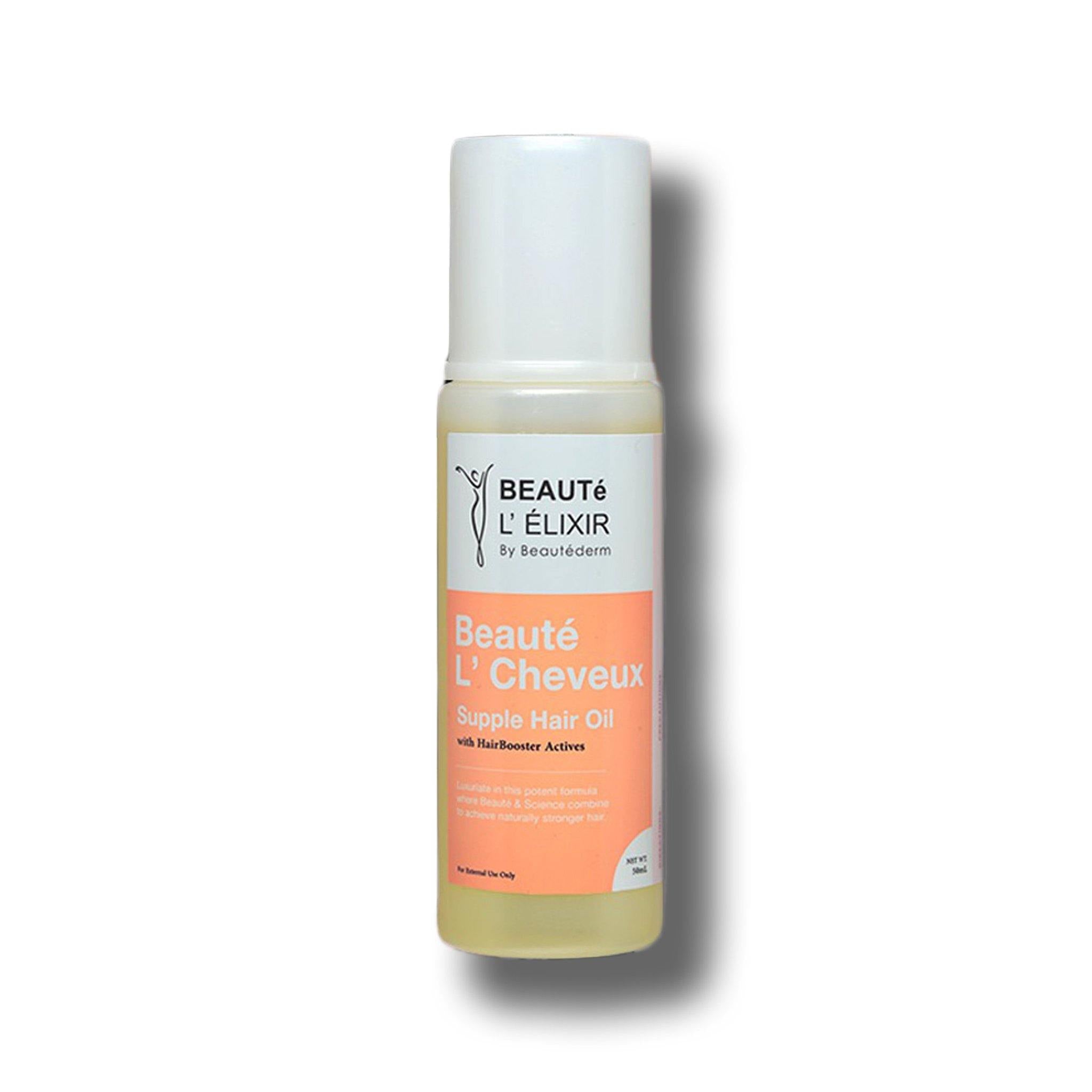 Beaute L' Cheveux Supple Hair Oil with Hair Booster Actives, 50ml, by Beaute L' Elixir by Beautederm 