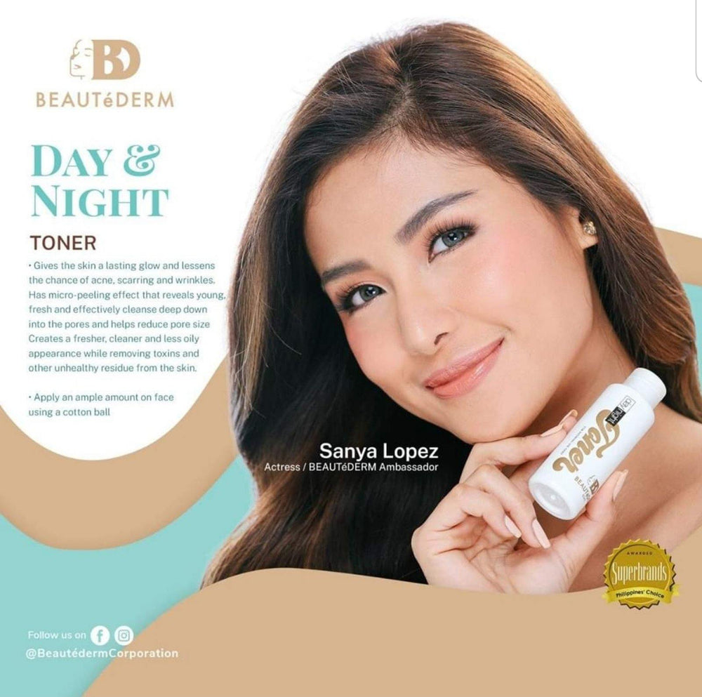 Day and Night Toner, by Beautederm, with Sanya Lopez (Beautederm Ambassador)