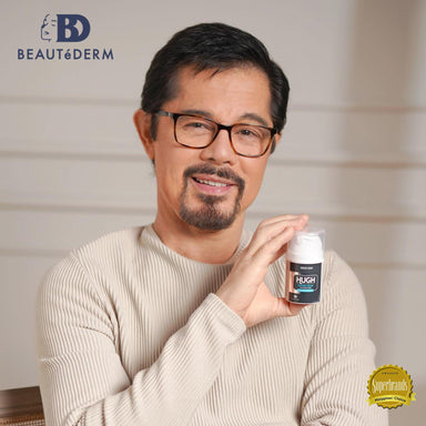 Hugh Shaving Cream, Spruce & Dash, 40g, with Christopher De Leon (Beautederm Ambassador)