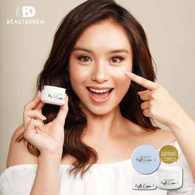 Night Cream 2, Anti-aging, 20g, by Beautederm, with Pauline Mendoza (Beautederm Ambassador)
