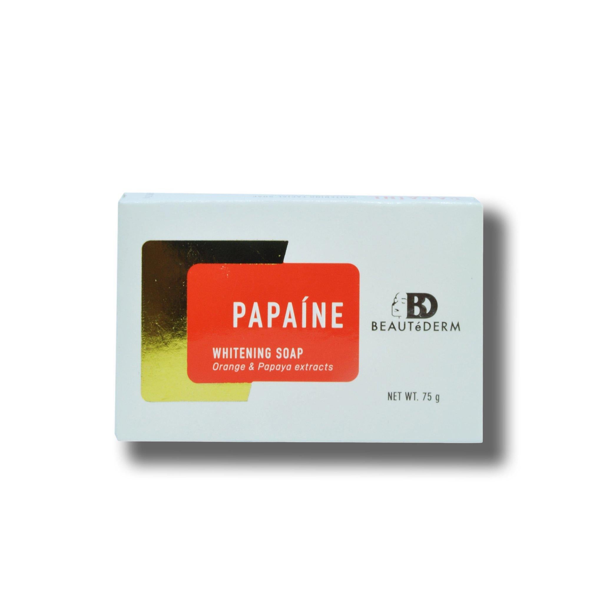 Papaine Whitening Soap, with Orange & Papay Extracts, 75g, by Beautederm