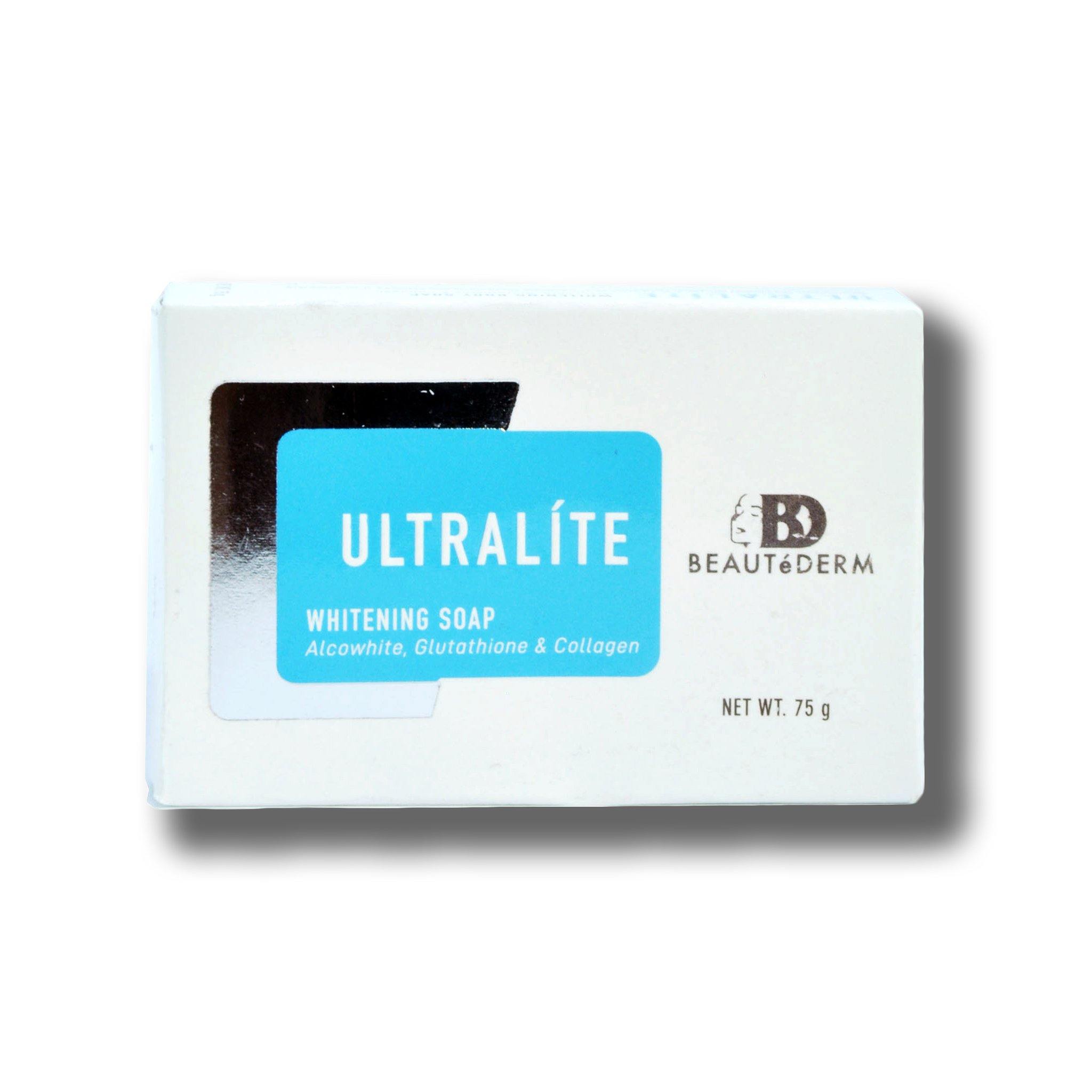 Ultralie Whitening Soap (with Algowhite, Glutathione & Collagen), 75g, by Beautederm